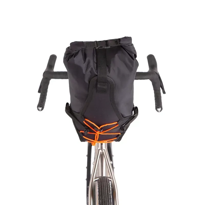 Restrap Saddle Bag - 8L - Black / Orange-1
