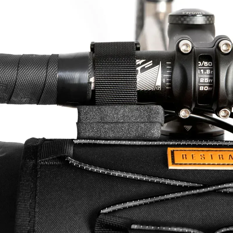 Restrap Handlebar Holister With 14L Bag And Pouch - Black-4