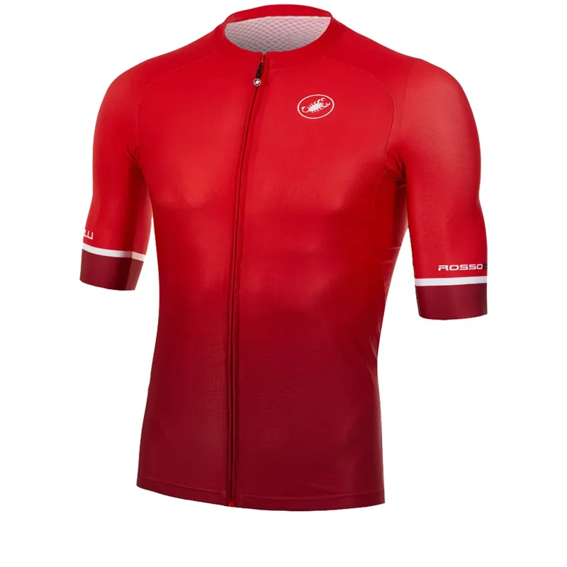 Castelli Aero Race 6.0 Mens Jersey in Red