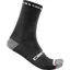 Castelli Rosso Corsa Pro 15 Socks in Black