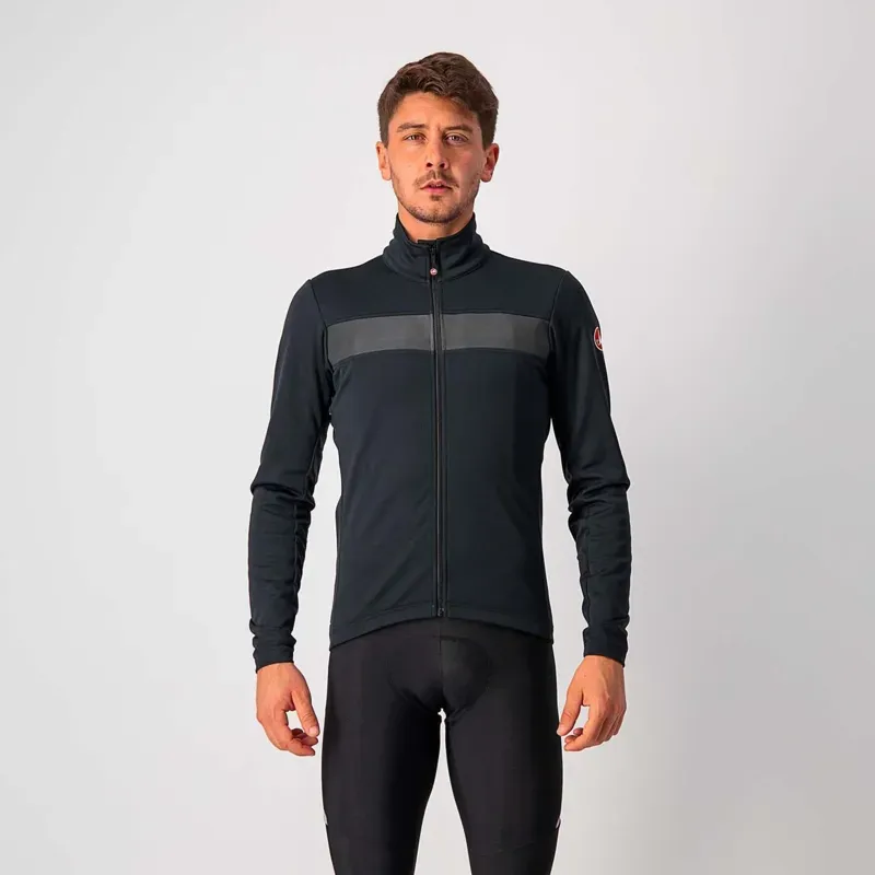 Castelli Raddoppia 3 Mens Jacket in Black