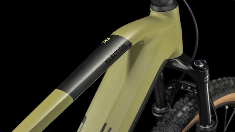 2023 Cube Reaction Race - Electric Mountain Bike - Olive/Green-10