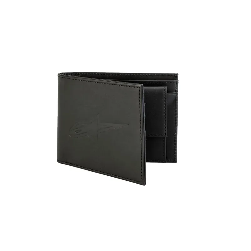 Alpinestars Asc Ageless Leather Wallet In Black