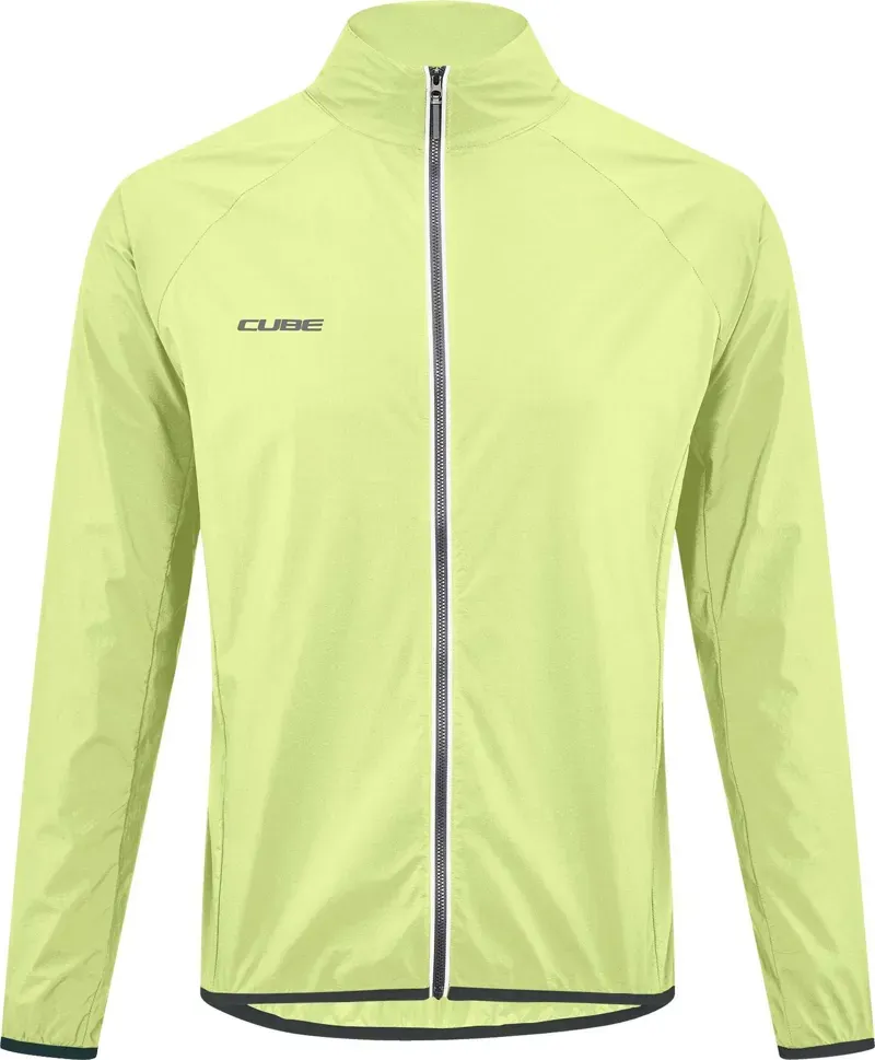 Cube ATX Wind Jacket in Neon Yellow