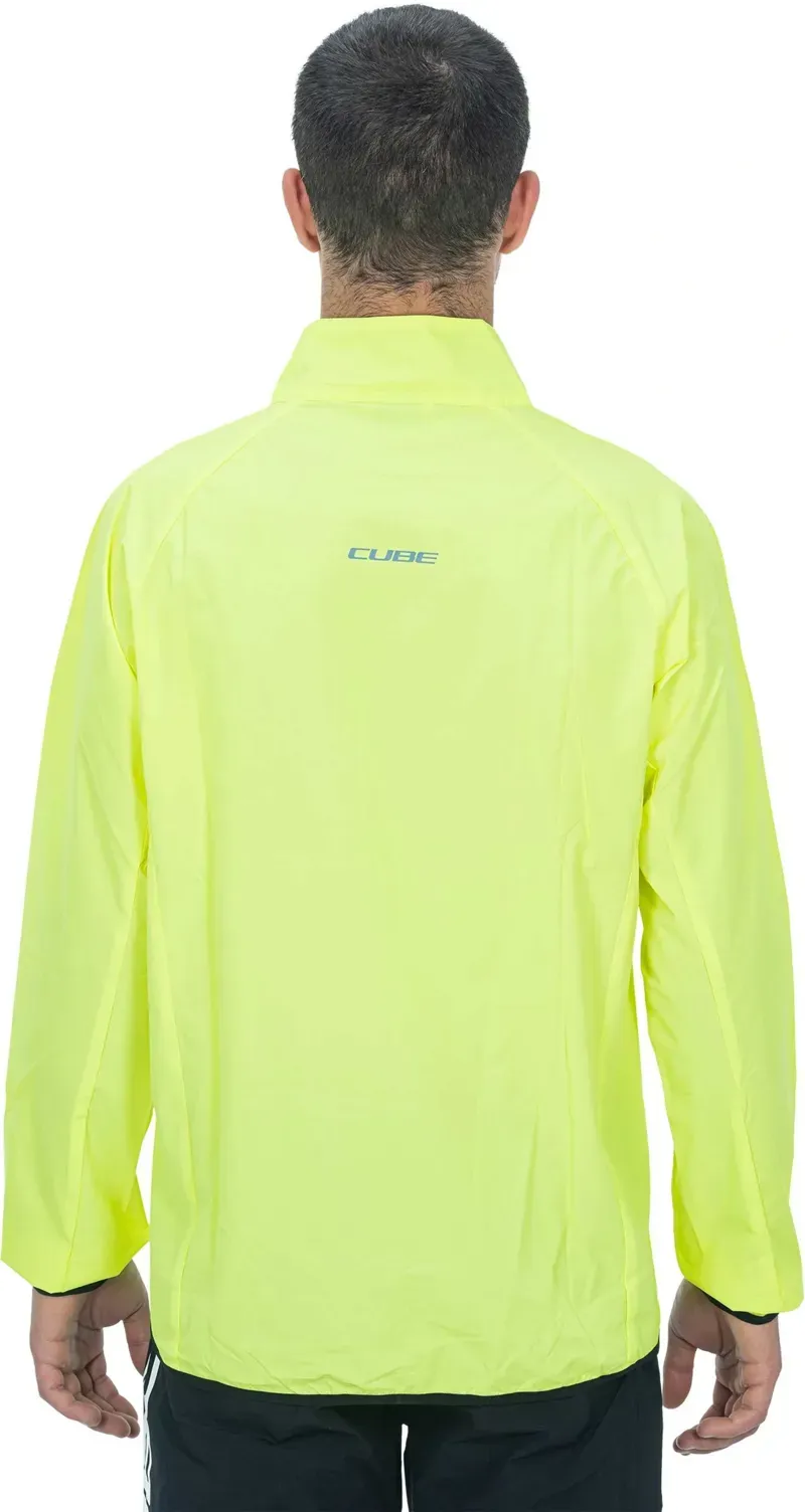 Cube ATX Wind Jacket in Neon Yellow-2