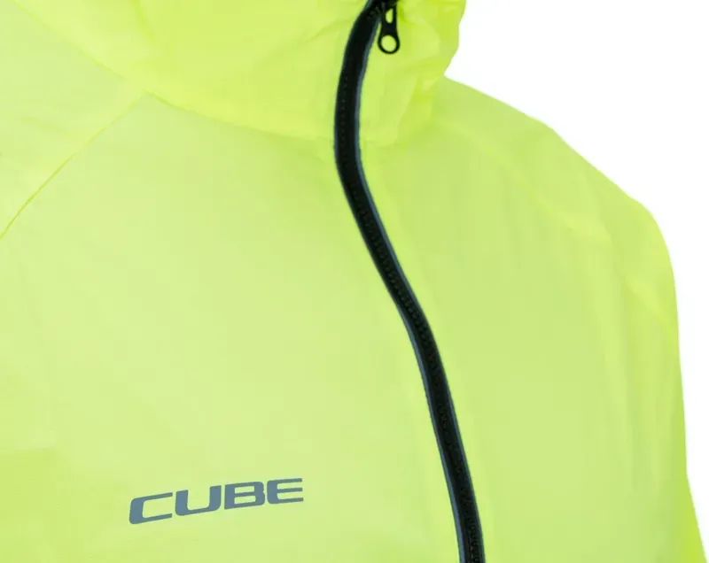 Cube ATX Wind Jacket in Neon Yellow-3