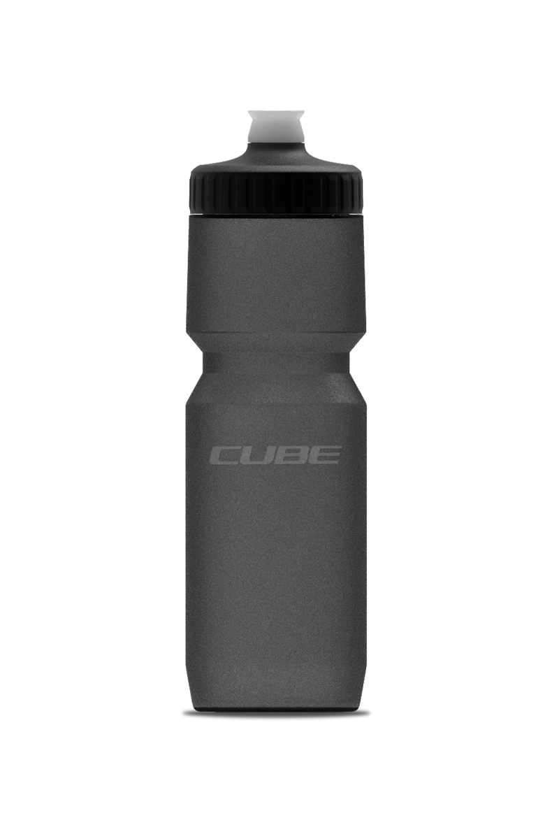 Cube Bottle Feather 0.75l Water Bottle in Black