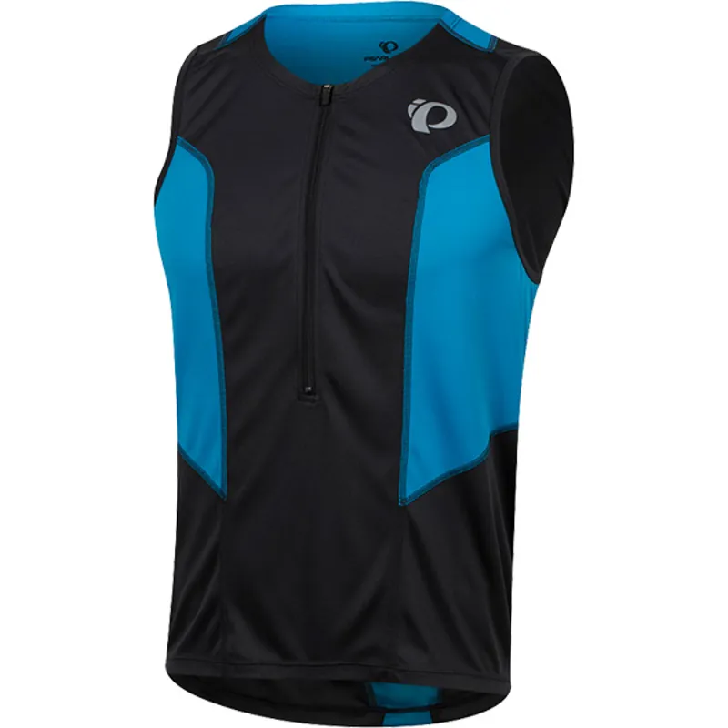 Pearl Izumi Select Pursuit Tri Sleeveless Mens Jersey in Blue