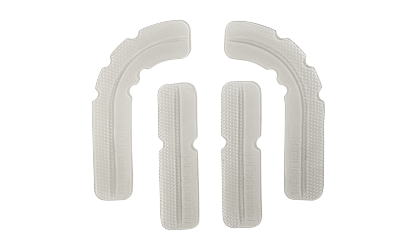 Cube Natural Fit Handlebar Tape Gel Pads in Clear