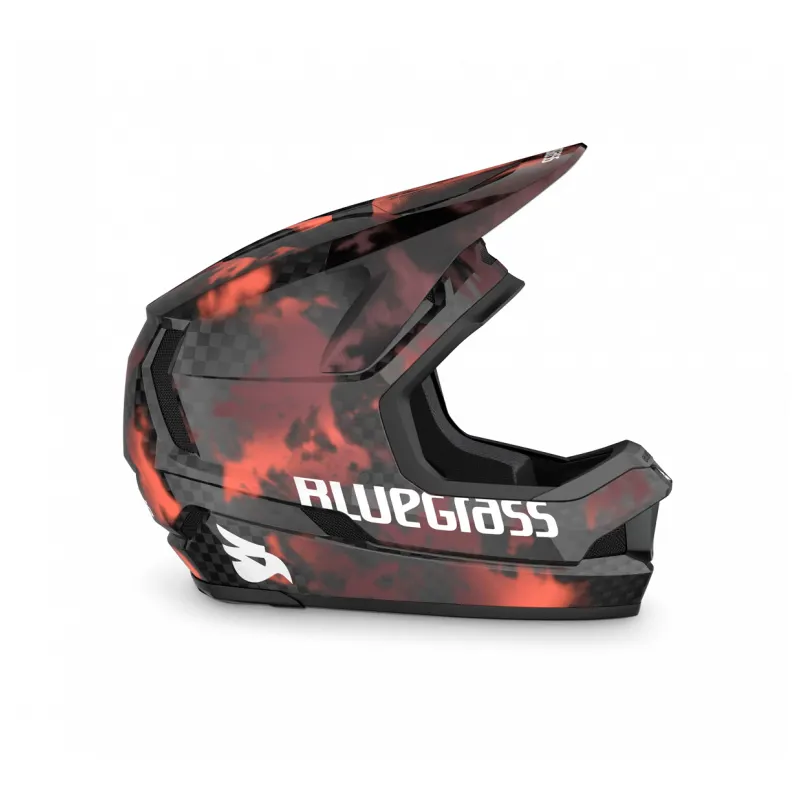 Bluegrass Legit Carbon MIPS - Coral / Black