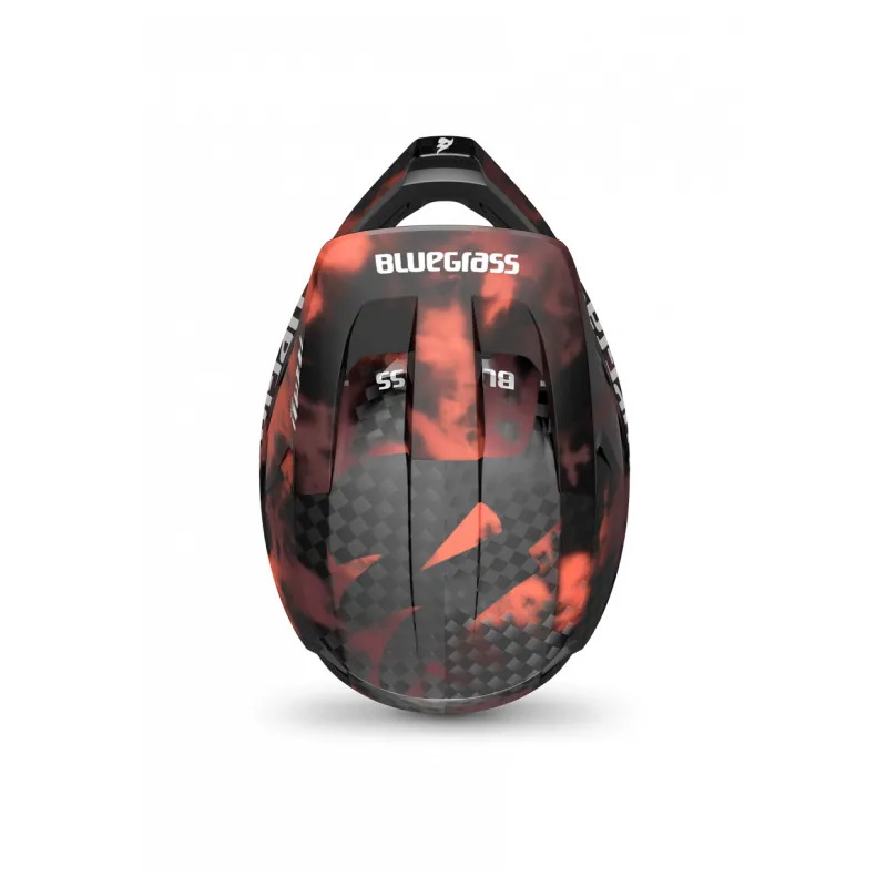 Bluegrass Legit Carbon MIPS - Coral / Black-3