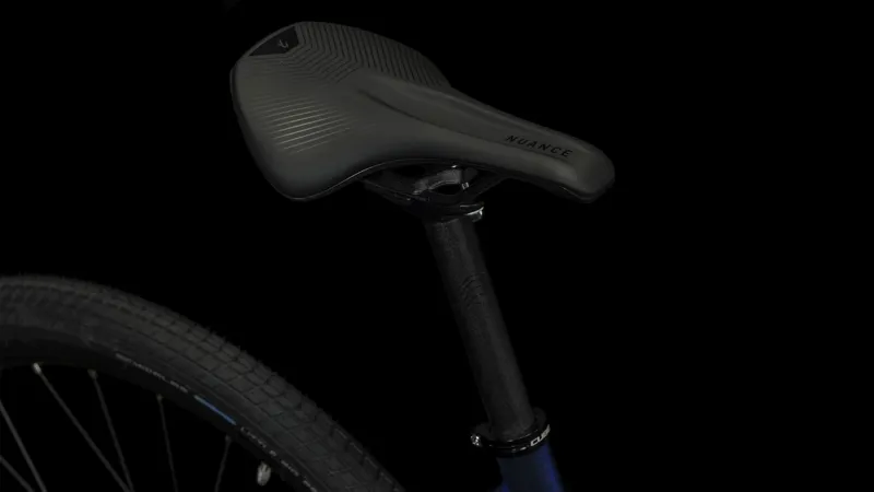 2023 Cube Nulane - Flat Bar Gravel Bike - Velvet Blue / Black-3