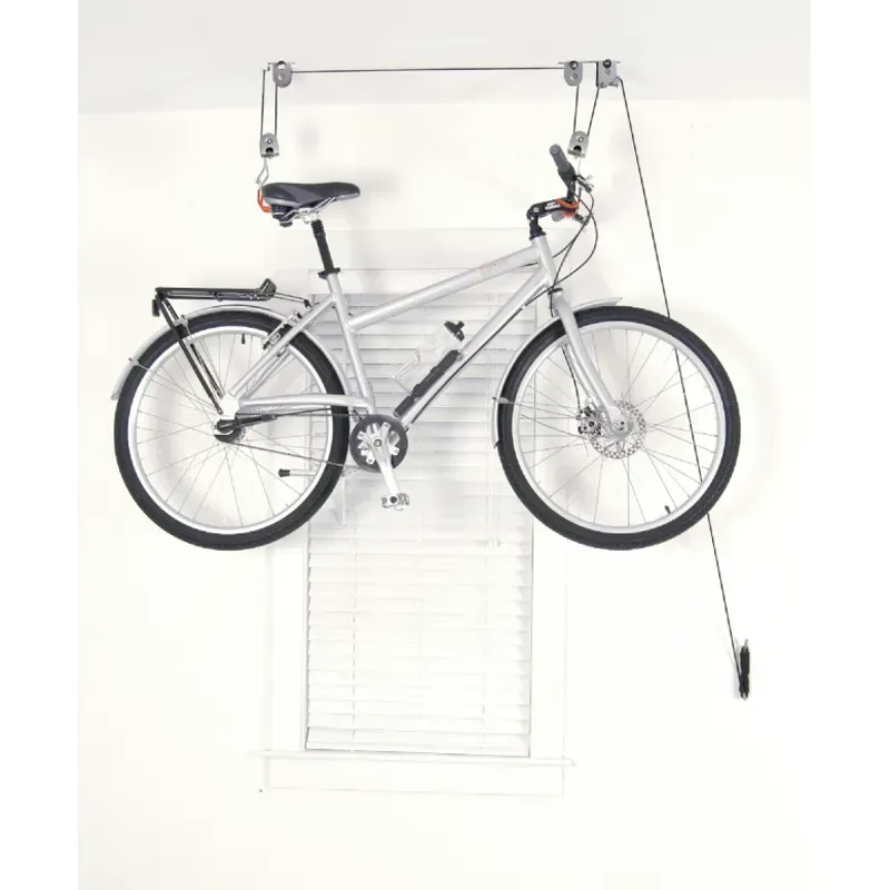 Delta El Greco Hoist Bike Storage in Silver-2