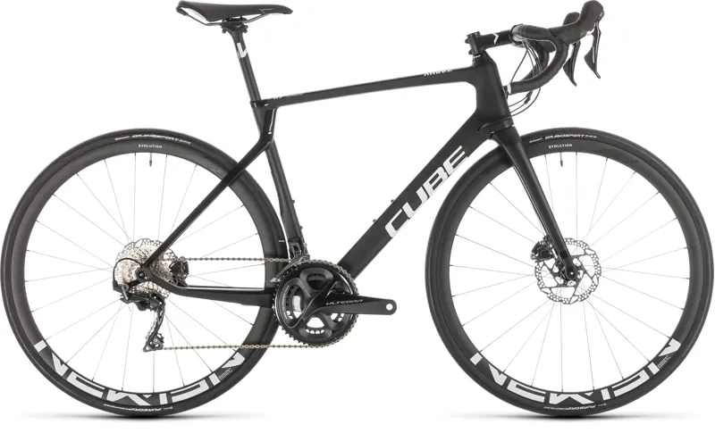 2019 Cube Agree C:62 Race Disc Carbon Road Bike in Black