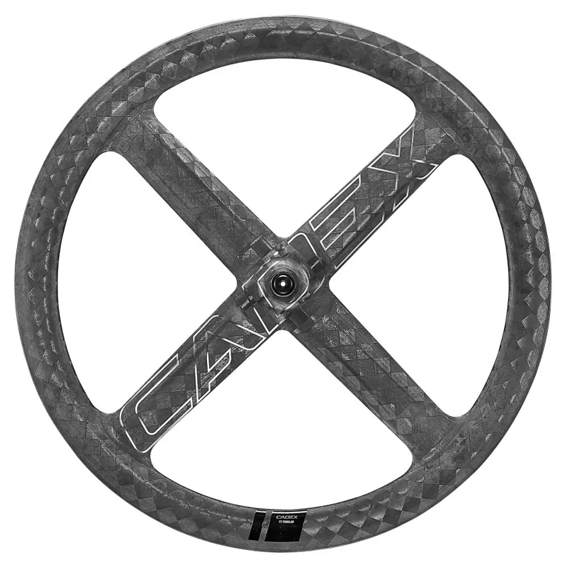 Cadex Aero Four Spoke Tubular Black 700c
