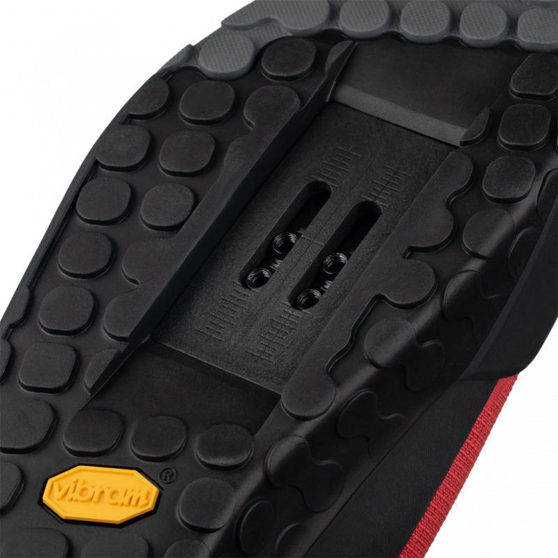 Fi'zi:K Gravita Tensor - 2Bolt Mountain Bike Shoe - Red / Black-5