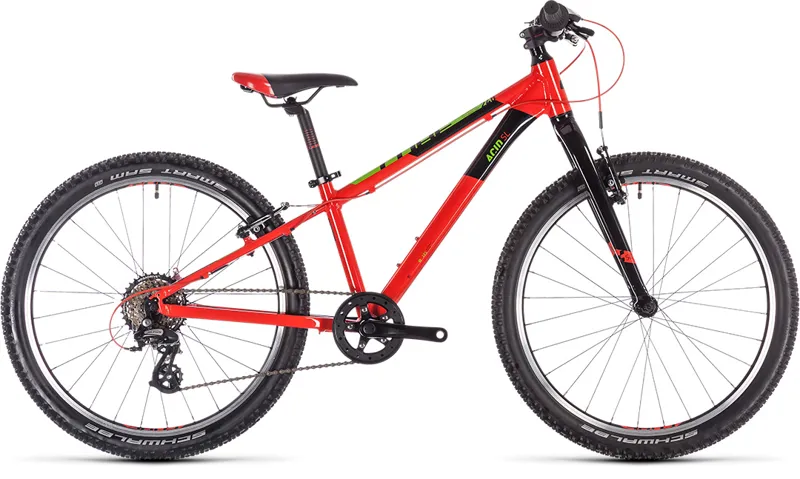 2020 Cube Acid 240 SL Childs Bike in Red