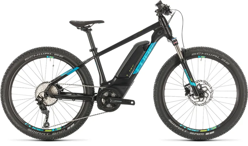 2020 Cube Acid 240 Hybrid Youth Sl 400 Electric Mountain Bike in Black
