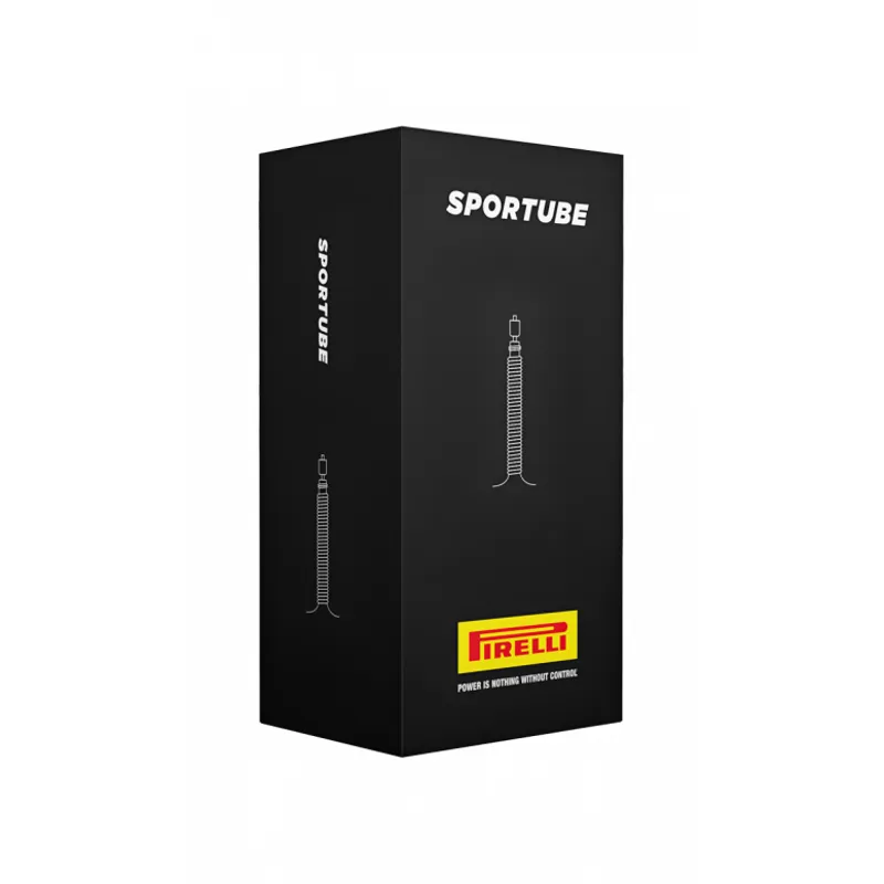 Pirelli SportTUBE - Road Inner Tube - Black - 700 x 23-30 mm