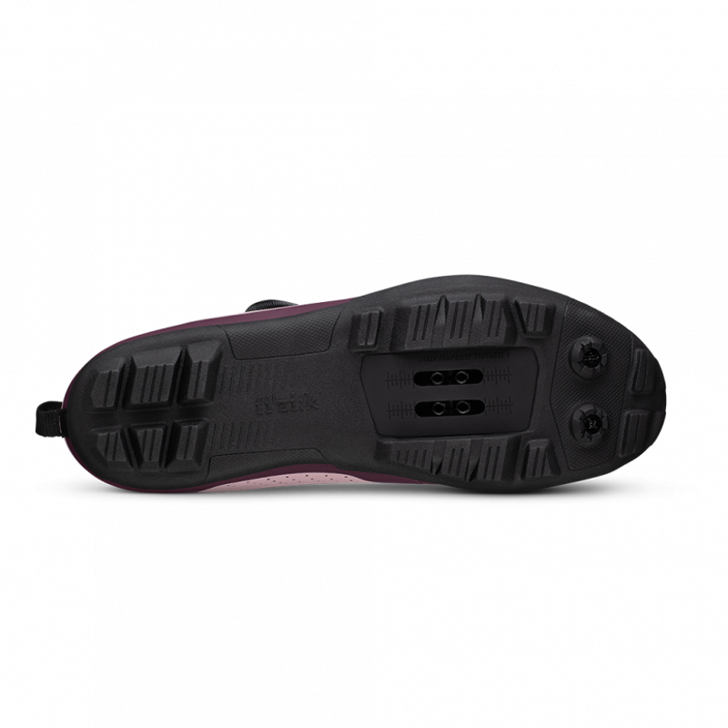Fi'zi:K Terra Atlas - Gravel / Mountain Bike 2bolt shoe - Pink / Purple-3