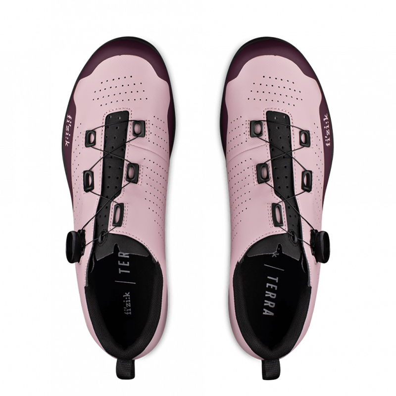 Fi'zi:K Terra Atlas - Gravel / Mountain Bike 2bolt shoe - Pink / Purple-2