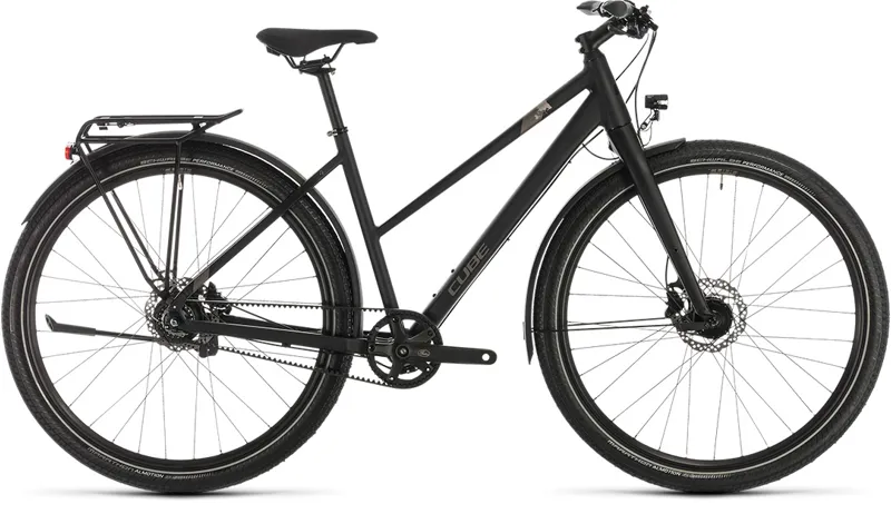 2020 Cube Travel Pro Womens Hybrid Bike in Black