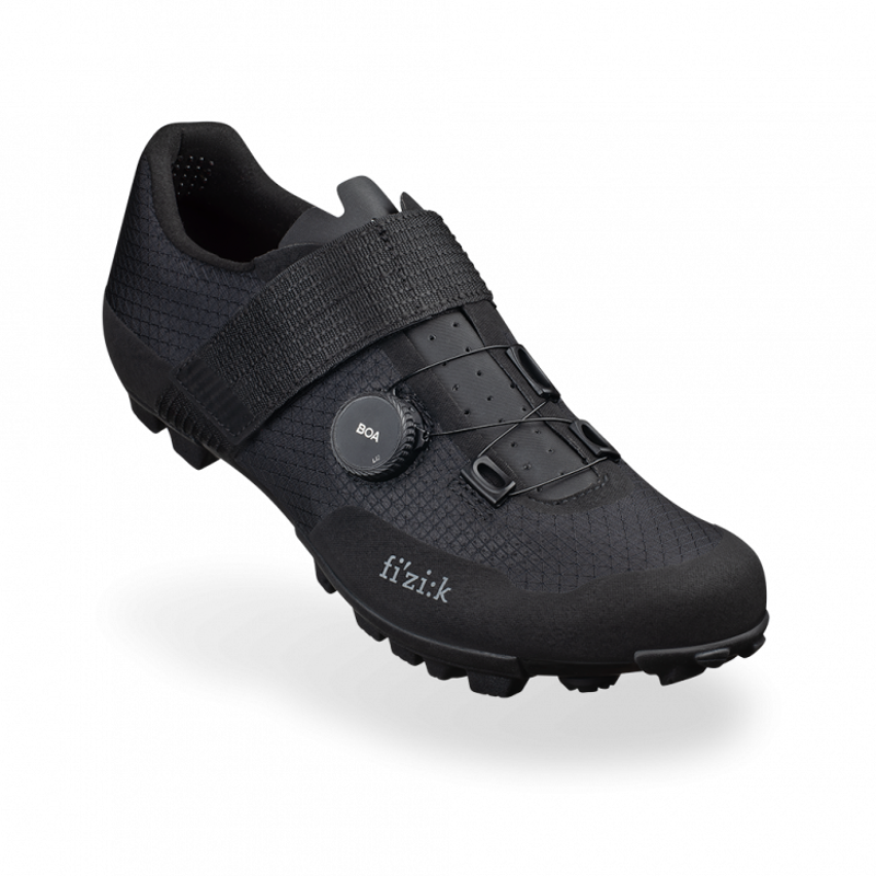 Fi'zi:K Vento Ferox - 2 bolt Mountain Bike / Gravel Shoe - Black-2
