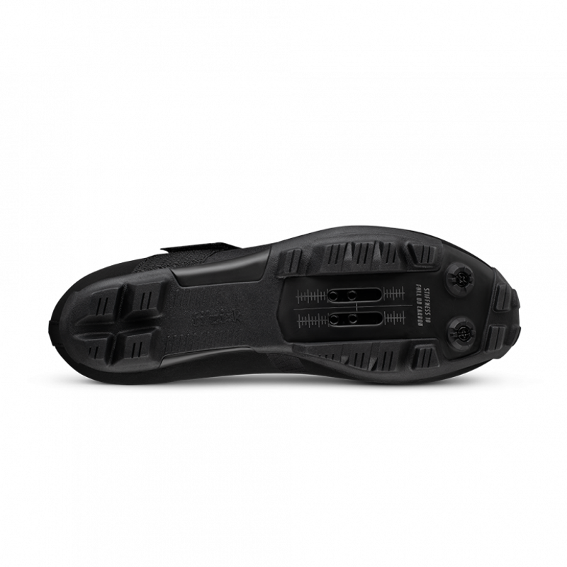 Fi'zi:K Vento Ferox - 2 bolt Mountain Bike / Gravel Shoe - Black-4