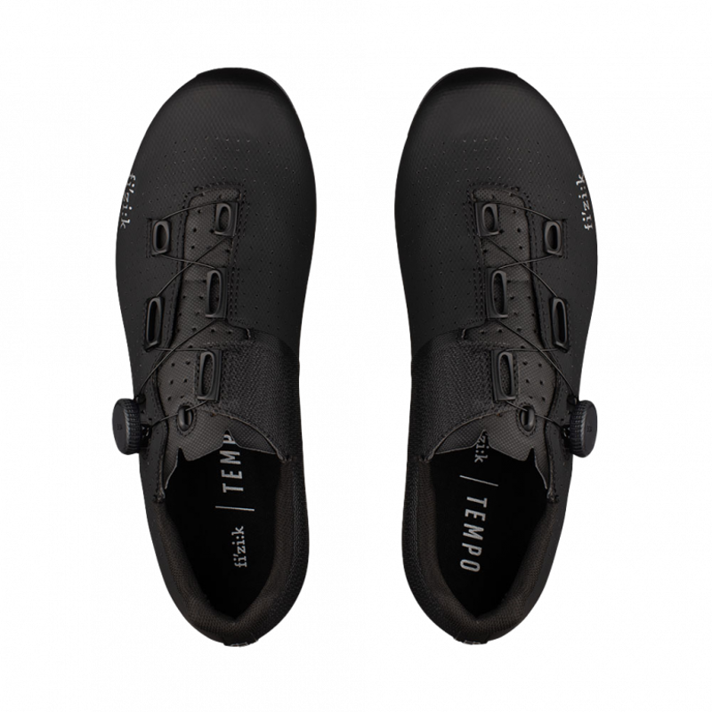 Fi'zi:K Tempo Decos - Wide fit - 3bolt Road Shoes - Black-2