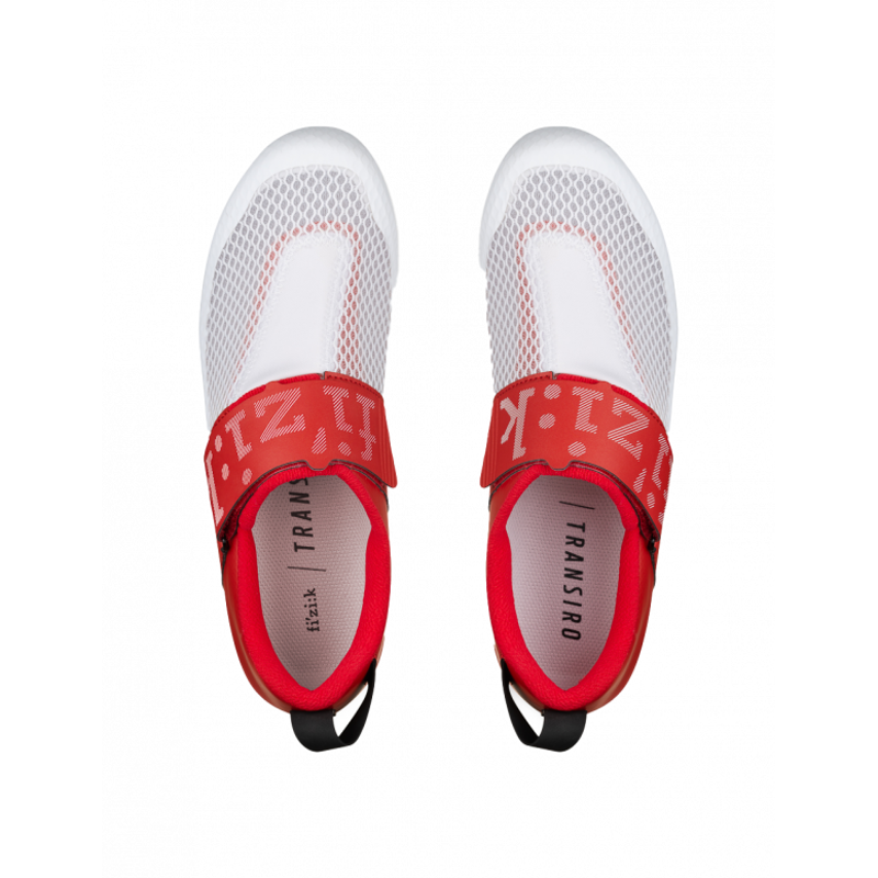 Fi'zi:K Transiro Hydra - Triathlon Shoe - White / Red-2