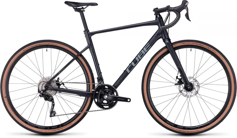 2023 Cube Nuroad Pro - Metal Black / Grey-2