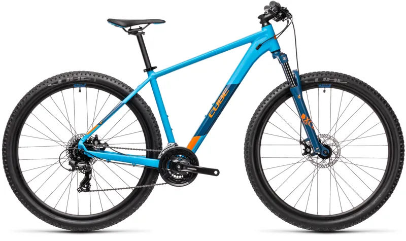 2021 Cube Aim Mountain Bike in Blue