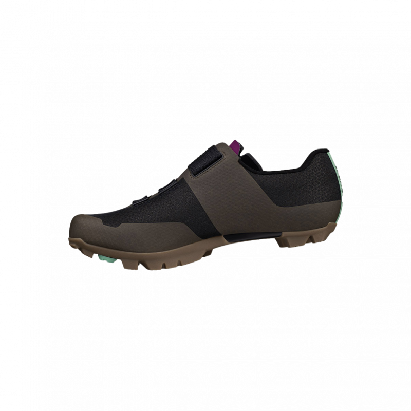 Fi'zi:K Vento Ferox - 2 bolt Mountain Bike / Gravel Shoe - Mud / Grape-1