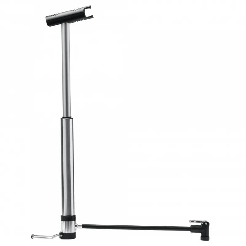 Klic Mini Floor Pump Silver/Black-1