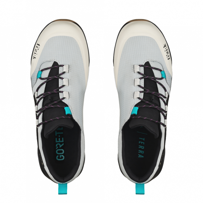Fi'zi:K Terra Ergolace GTX Clip - 2bolt Mountain Bike Shoes - Ice / Grey-4