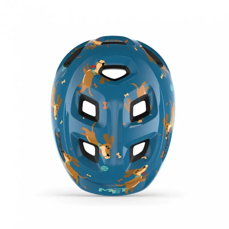 MET YOUTH HELMET - Hooray Blue-2