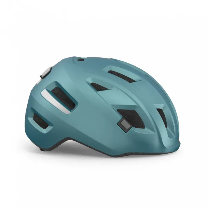 Met E-Mob Helmet in Teal/Black-1