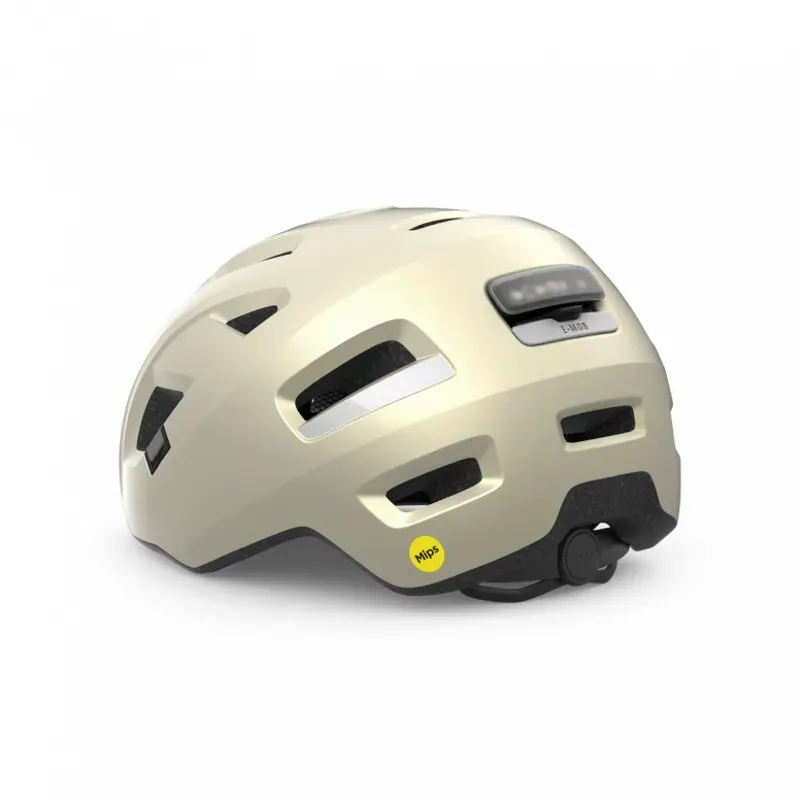 MET E-Mob MIPS Urban Helmet - Cream-3