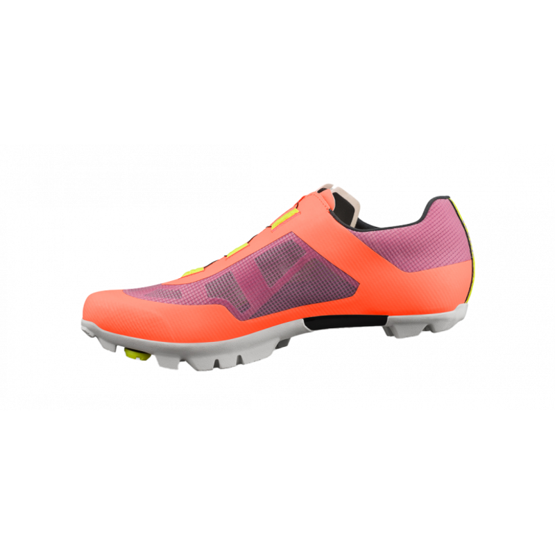Fi'zi:K Vento Proxy - XC and CX Mountain Bike Shoe - Orange-1