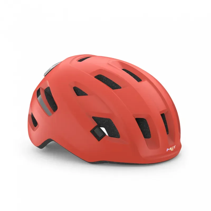 MET E-Mob Coral/Black 5 helmet