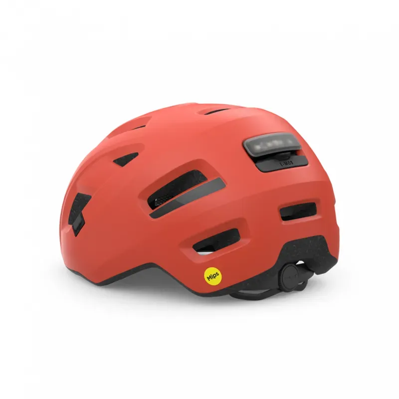 MET E-Mob Coral/Black 5 helmet-2