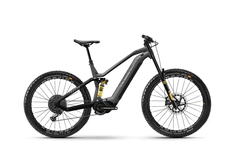 Haibike Nduro 8 Freeride E-Mountain Bike In Black/Titan Matt