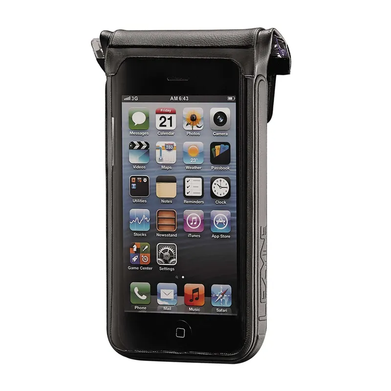 Lezyne Smart Dry Caddy IPhone Phone Case in Black