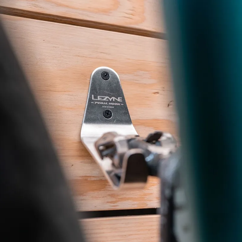 Lezyne Stainless Pedal Hook in Silver-4