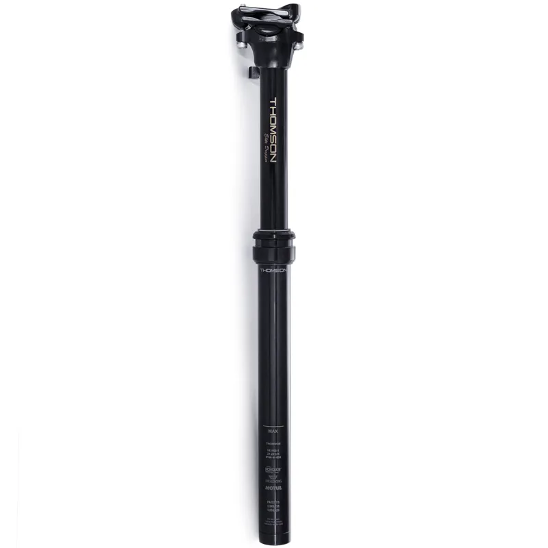 Thomson External Cable Dropper Post in Black