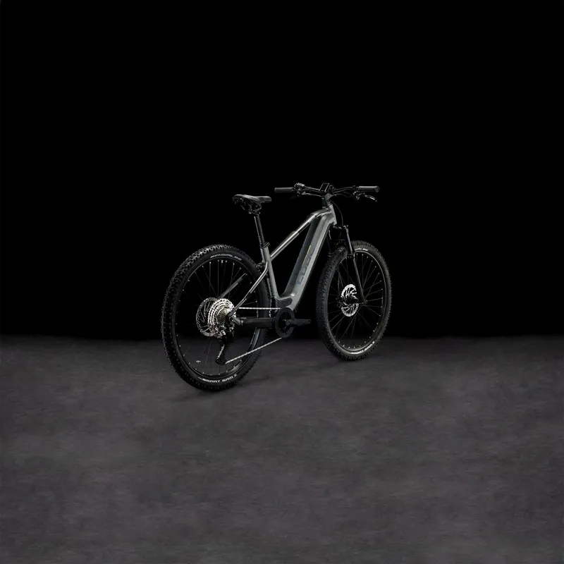 2024 Cube Reaction Race - Electric Mountain Bike - Grey / Metal-1