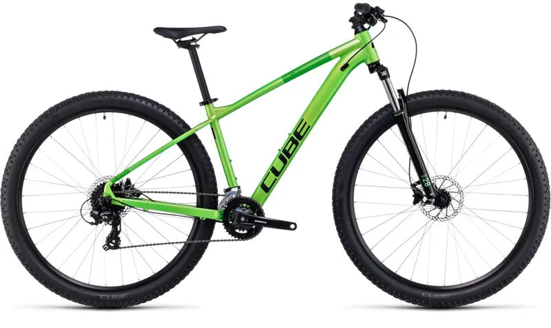 2024 Cube Aim - Hardtail Mountain Bike - Misty Green / Black