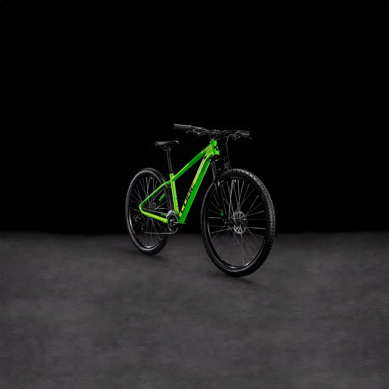 2024 Cube Aim - Hardtail Mountain Bike - Misty Green / Black-1
