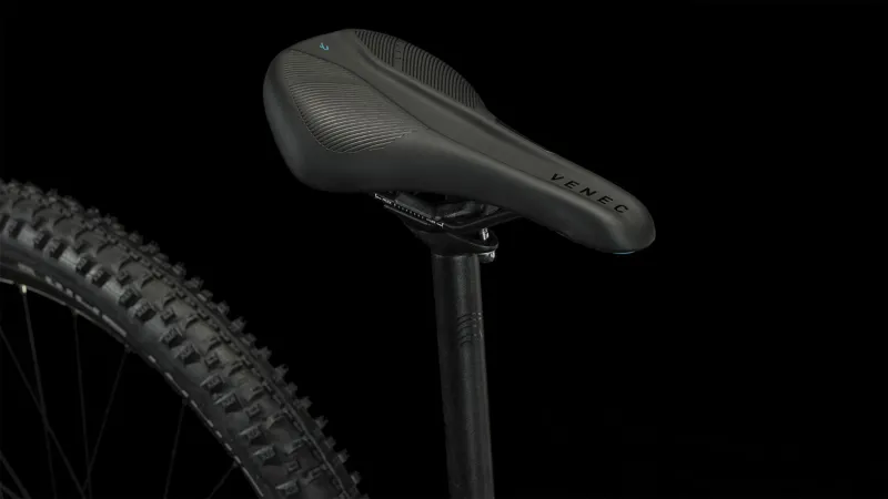 2024 Cube Aim Race - Hardtail Mountain Bike - Black / Azure-5