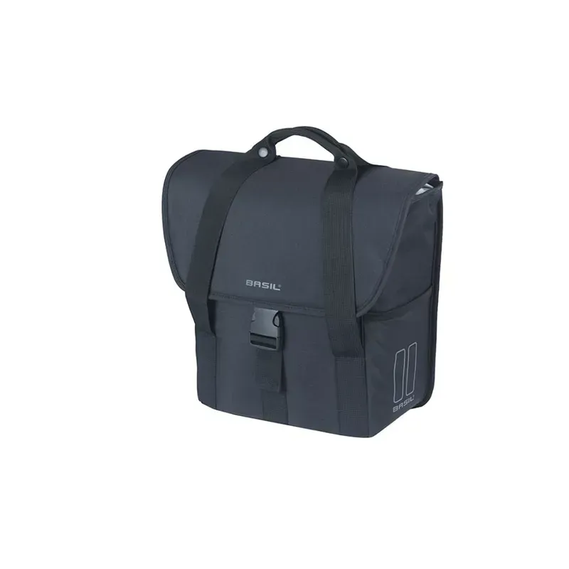 Basil Go Simple 16l Pannier in Black-1